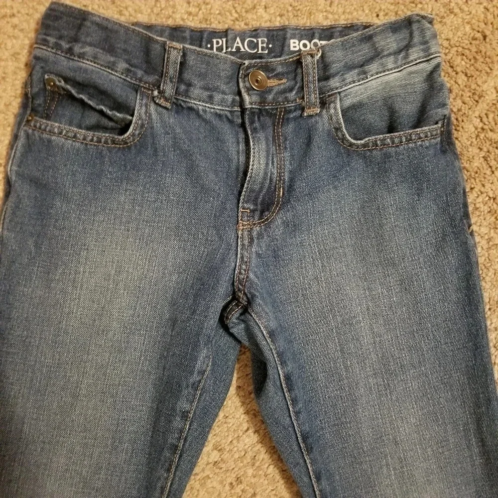 The Children's Place Boy's Bootcut Jeans 7H